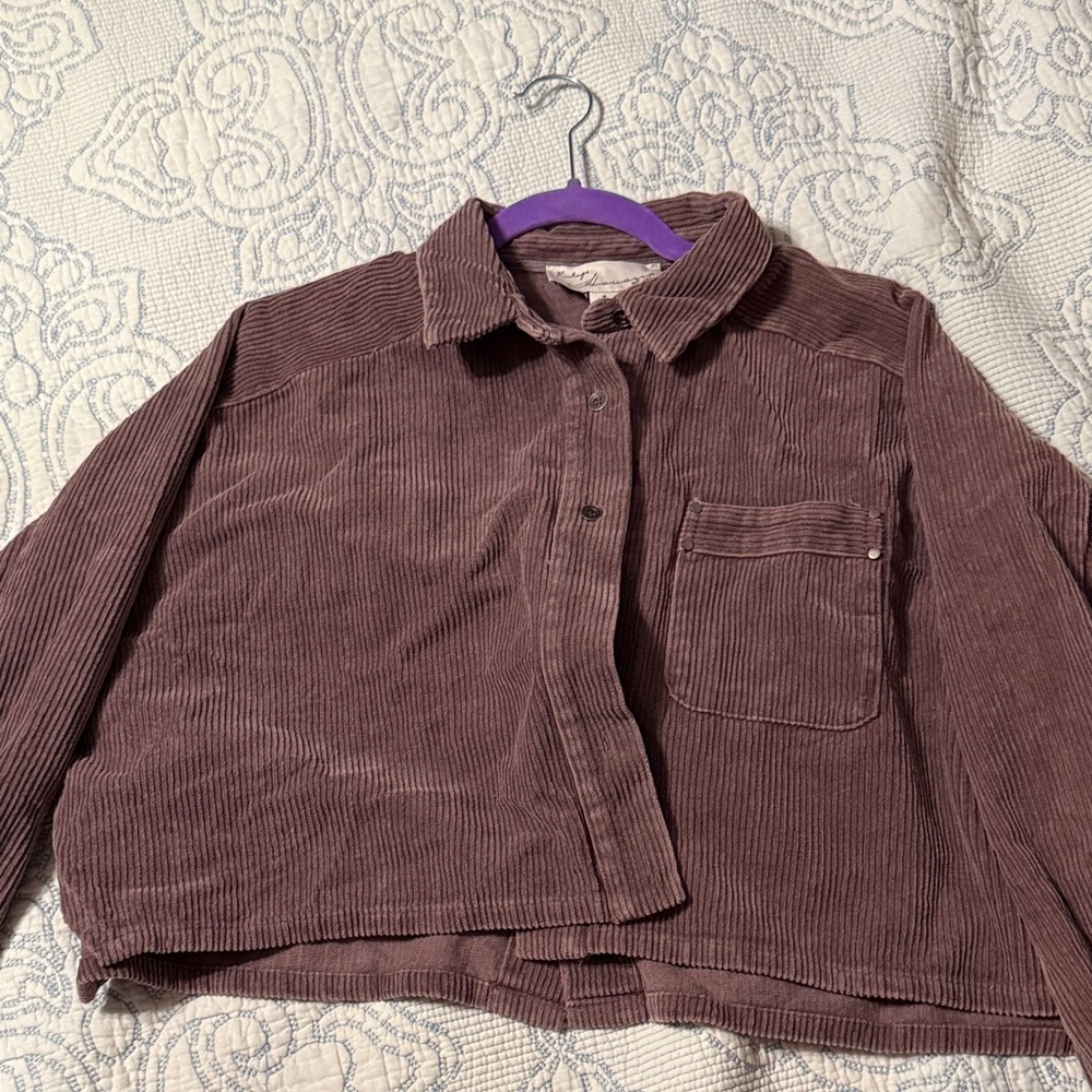 Vintage Havana Corduroy Jacket in Mauve
